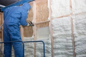 energysmith home services professional installs insulation